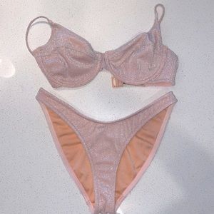 Triangl Sparkle Blush Bikini